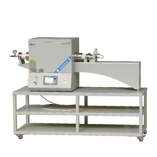 Push-pull tube sintering furnace