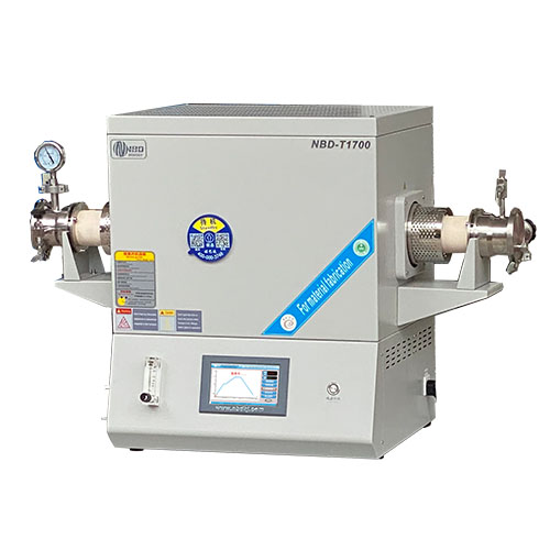 Intelligent double temperature zone tube furnace 1700℃