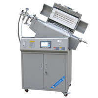 Medium vacuum atmosphere pendulum rotary sintering furnace 1200℃