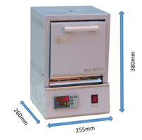MINI muffle furnace ( drop down door)