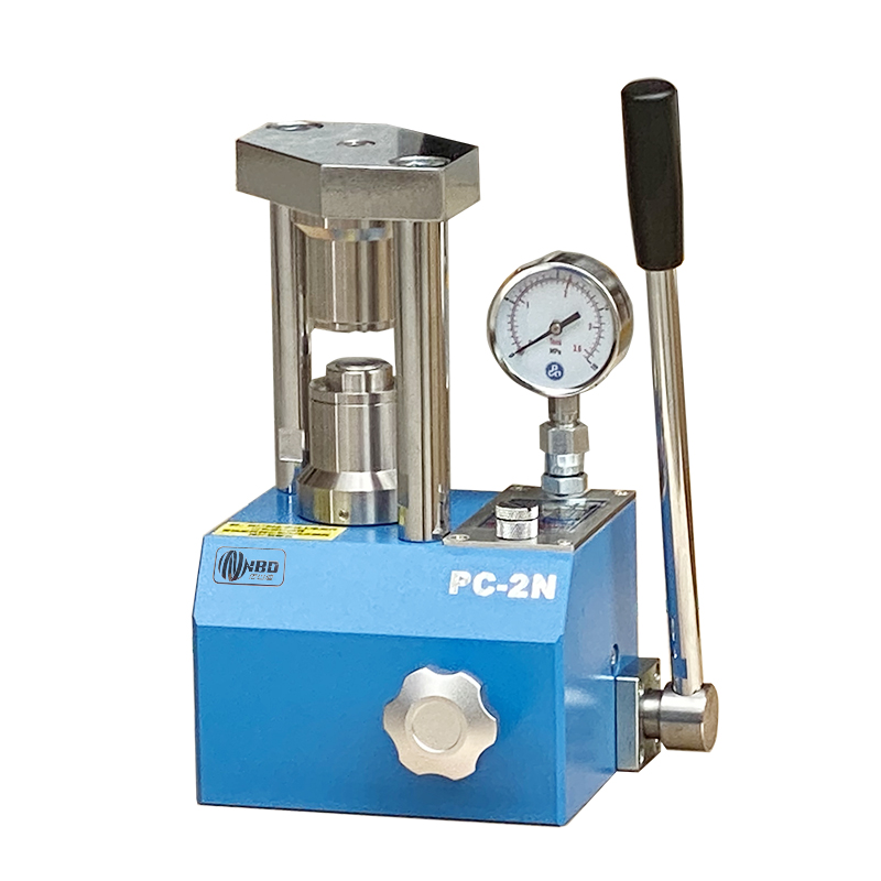 Manual button battery sealing machine