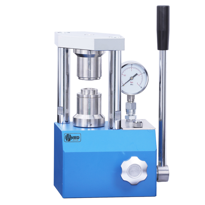 Manual button battery sealing machine