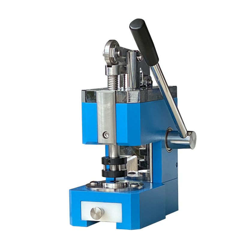 Button type battery slicer
