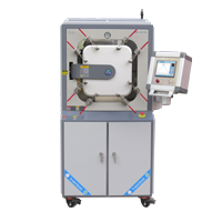 Large high temperature vacuum atmosphere muffle furnace