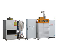 Medium frequency induction alloy sublimation furnace